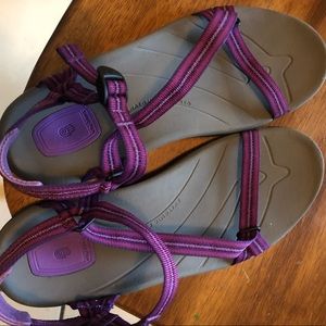 Purple Tevas, NWOB